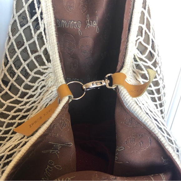 Jack Gommes Netted Shopping Bag/Tote/Large - Picture 6 of 12